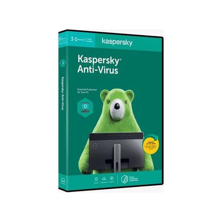 Kaspersky 2020 Anti-Virus 3-User