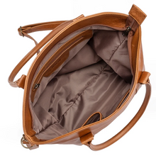 Load image into Gallery viewer, Emma Leather Handbag - Toffee
