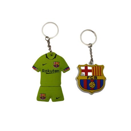Barcelona FC PVC Key Chain Set kit and logo Key ring Buy Online in Zimbabwe thedailysale.shop