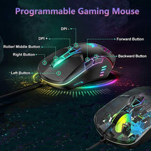 Load image into Gallery viewer, Onikuma RGB USB Optical Gaming Wired Mouse
