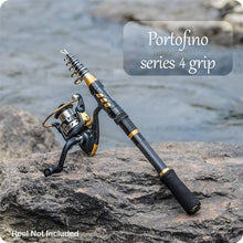 Load image into Gallery viewer, 2.4m - Portofino Series 4 Grip - Telescopic Fishing Rod Carbon Fibre
