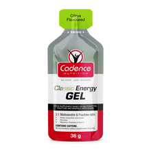 Load image into Gallery viewer, Cadence Nutrition Classic Energy Gel Natural Citrus - 30 x 36g
