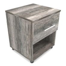 Load image into Gallery viewer, BAM! One Drawer Pedestal/Nightstand - Monument Oak

