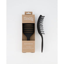 Load image into Gallery viewer, Twisty Detangling hair brush - Black
