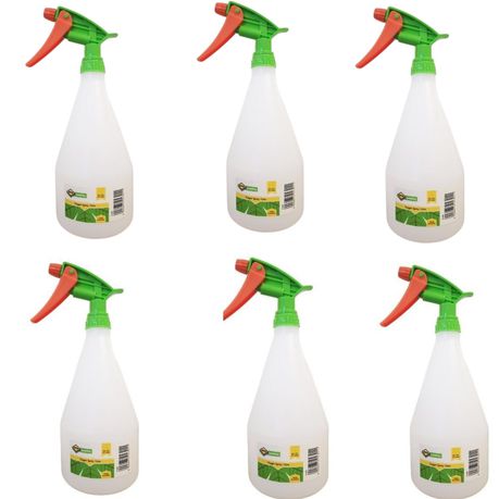 MTS - Trigger Spray Bottle / Hand held Trigger Sprayer - 1L (Pack of 6) Buy Online in Zimbabwe thedailysale.shop