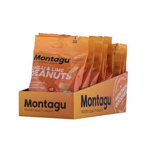 Load image into Gallery viewer, Montagu Flavoured Roasted Peanuts Chilli &amp; Lime 10x 50g Box
