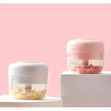 Load image into Gallery viewer, Intelligent Electric Garlic Blender Machine-White
