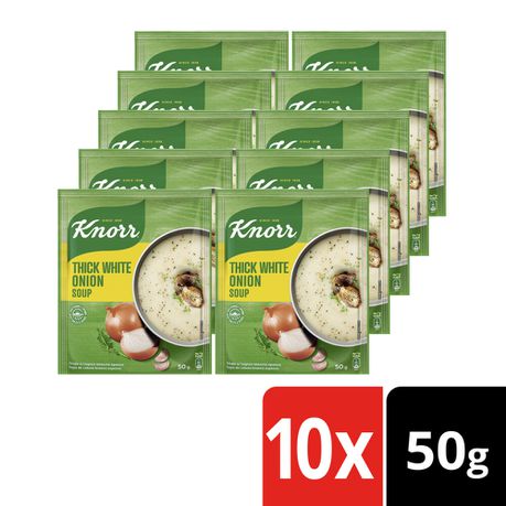 Knorr Thick White Onion Soup 10x50g Buy Online in Zimbabwe thedailysale.shop