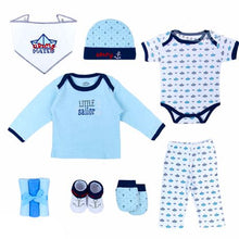 Load image into Gallery viewer, Baby Gift Set - Boys Little Sailor
