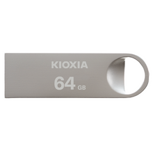 Load image into Gallery viewer, Kioxia , 64gb, 2.0 ,Metal USB, Works With Windows &amp; Mac
