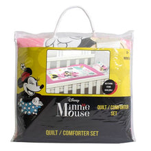 Load image into Gallery viewer, Minnie Mouse - Baby Camp Cot Comforter Set
