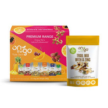 Load image into Gallery viewer, On the Go Trail Mix with a Zing 12x50g
