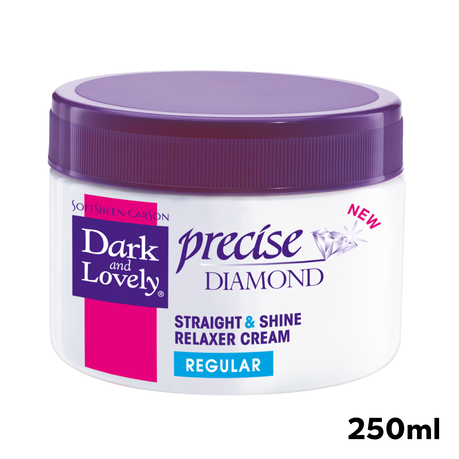 Dark and Lovely Precise Diamond Straight And Shine Relaxer Regular - 250ml Buy Online in Zimbabwe thedailysale.shop