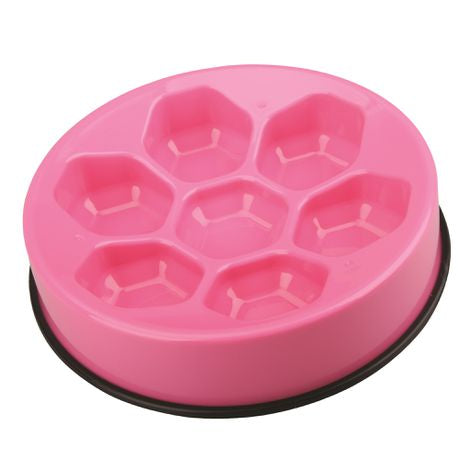 M-Pets Anti-Scoff Cavity Dog Bowl - Pink Buy Online in Zimbabwe thedailysale.shop
