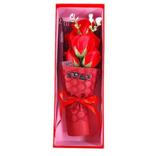 Load image into Gallery viewer, Valentine&#39;s Day Floral Scented Soap Rose Flower Petals with Gift Box
