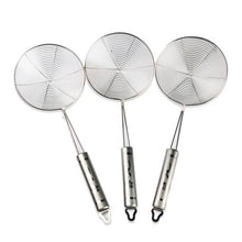 Load image into Gallery viewer, Colander - Wire Skimmer - Stainless Steel - 3 Pack

