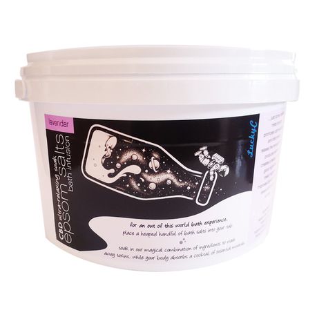 CBD Epsom Salt Lavender Bath Infusion (with Dead Sea Flakes) Buy Online in Zimbabwe thedailysale.shop
