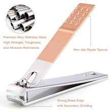 Load image into Gallery viewer, Manicure Set Rose Gold 18 Piece
