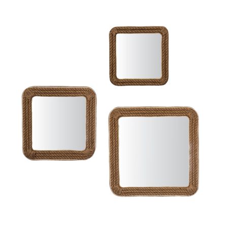 Nautical Elegant Square Rope Mirror Buy Online in Zimbabwe thedailysale.shop