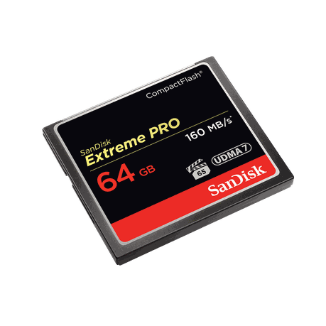 SanDisk Extreme PRO Compact Flash Memory Card 64GB