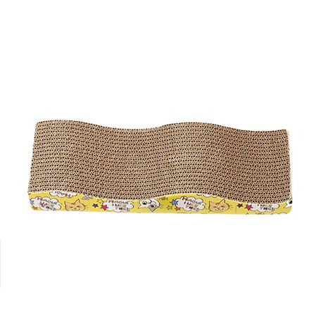 UrbanPets - Cat Scratcher Textures Design Wave Curved Shape Wide Corrugate Buy Online in Zimbabwe thedailysale.shop