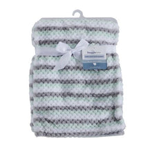 Load image into Gallery viewer, Honey Hive Fleece Blanket - Green
