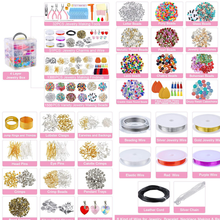Load image into Gallery viewer, Jewellery Making Kit filled with 2880 pieces of Jewellery Making beads
