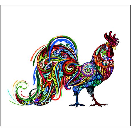 Rooster Wall Art Decal