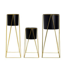 Load image into Gallery viewer, Intertwined Plant Stand-S -Black
