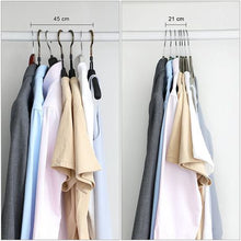 Load image into Gallery viewer, Greenlane Gear 50 pack Grey Non-Slip Velvet Space Saver Flocked Hangers
