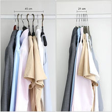 Load image into Gallery viewer, Greenlane Gear 50 pack Grey Non-Slip Velvet Space Saver Flocked Hangers
