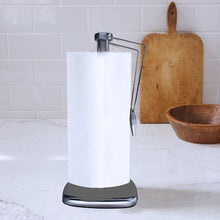 Load image into Gallery viewer, Stainless Steel Paper Towel Holder with Pendulum Tensioner Arm
