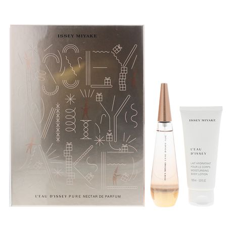 Issey Miyake L'eau d'Issey Pure Nectar de Parfum Gift Set (Parallel Import) Buy Online in Zimbabwe thedailysale.shop