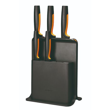 Fiskars Functional Form 5 Knife Block Set Buy Online in Zimbabwe thedailysale.shop