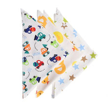 Load image into Gallery viewer, All Heart 3 Pack Baby Bib Clothes With Cars Stars And Duck Prints

