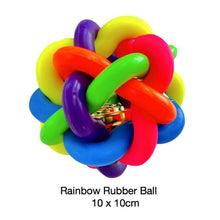 Load image into Gallery viewer, 3 Pack Variety Dog Toys Plush, Rubber, Rope and Balls-Pets Toys
