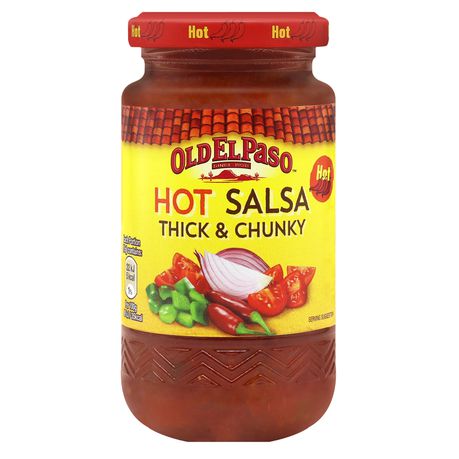Old El Paso Hot Salsa Thick & Chunky 226g