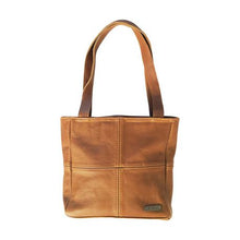 Load image into Gallery viewer, MIRELLE Leather Classic Shopper - Small - Tan

