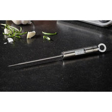 Load image into Gallery viewer, Roesle Gourmet Food Thermometer with Illuminated Display - Stainless Steel
