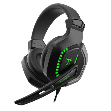 T-Dagger Eiger Green Backlighting Over-Ear Gaming Headset Buy Online in Zimbabwe thedailysale.shop