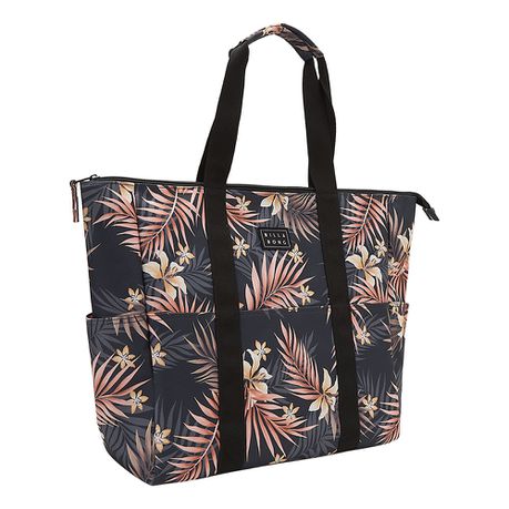 Billabong Womens Tote Bag - Black/Army Buy Online in Zimbabwe thedailysale.shop