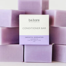 Load image into Gallery viewer, Be.Bare Smooth Operator Unscented Conditioner Bar 100g - Travel Set
