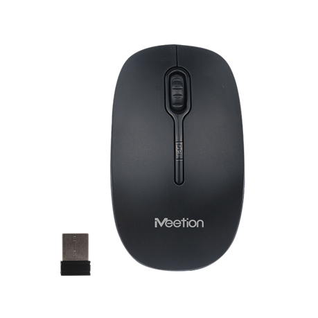 Meetion Black Wireless Mouse
