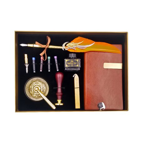 DH - Luxury Vintage Calligraphy Writing Pens Feather Quill Pen Set Buy Online in Zimbabwe thedailysale.shop