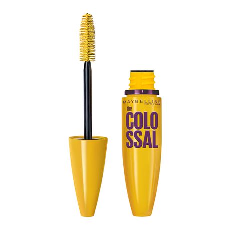 Maybelline Volum' Express Colossal - Glam Black Mascara - Black 01 Buy Online in Zimbabwe thedailysale.shop