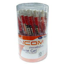 Load image into Gallery viewer, Pencom - OG38 Oil Gel 1.0mm Red Retractable Pen Drum of 50
