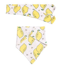 Load image into Gallery viewer, Lemon Tie Bib
