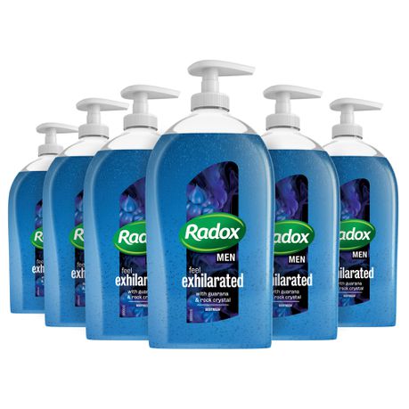 Radox Body Wash Feel Exhilarated - 6x750ml Buy Online in Zimbabwe thedailysale.shop