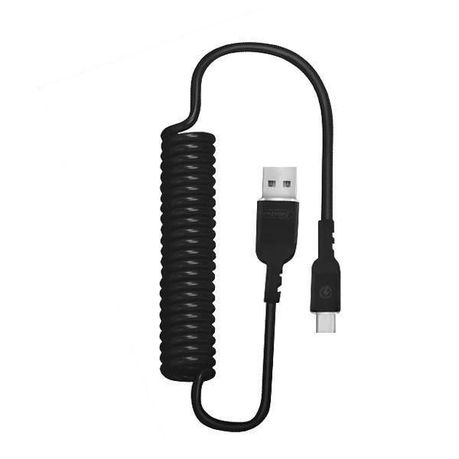 KT&SA Nafumi Spring Shaped M26C 2.4A Type C Fast Charge & Sync Cable Buy Online in Zimbabwe thedailysale.shop