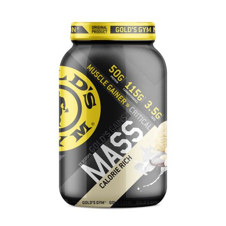Gold'S Gym Critical Mass Gainer 1Kg- Vanilla Buy Online in Zimbabwe thedailysale.shop